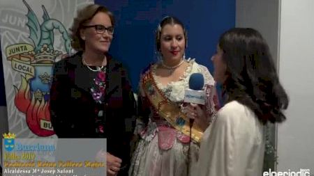 Exaltació Reina Fallera Burriana 2019 - Entrevista amb l'alcaldessa i la regidora de festes