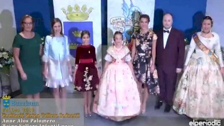 Exaltació Reina Fallera Infantil Burriana 2019 - Entrevista amb Anne Alós i Mar Zamora