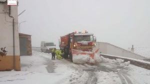 Nieva en el interior de Castellón