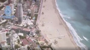 La impactant imatge de Benidorm deserta