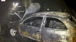 Incendio con heridos en un taller de coches en Vila-real