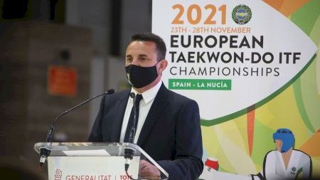 Entrevista con el alcalde de La Nucía y el presidente de la RFEC