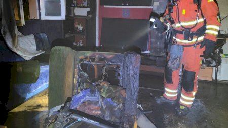 Un patinete eléctrico provoca un incendio en un piso de Paiporta