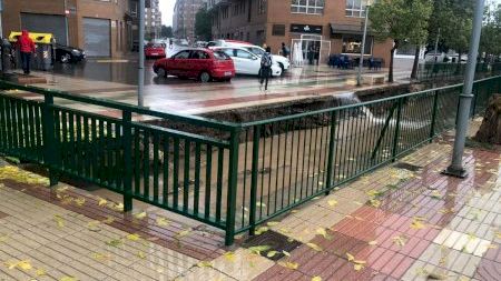 120 litres: Les inundacions deixen carrers negats i ensulsiades a Vila-real