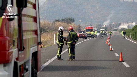 Así trabajan los bomberos de Castellón para evitar una explosión de gas como en la catástrofe de Ohio