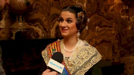 Sílvia Navarro, Reina Fallera de Burriana: "Por fin tendremos unas fallas completas"