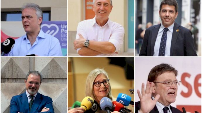 Què proposen els candidats de cada partit per millorar la Comunitat Valenciana?