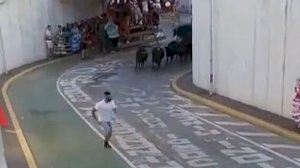 Pànic a Gata de Gorgos: Solten els bous enmig d'una desfilada Pànic a Gata de Gorgos: Solten els bous enmig d'una desfilada
