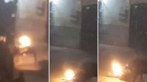 Grave cogida en los bous al carrer de Vistabella