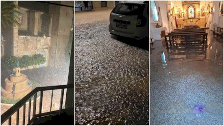 Una tromba d'aigua deixa 200 l/m² a la Ribera i obliga a suspendre les classes: “Ens hem despertat i l'agua ens arribava fins als genolls”