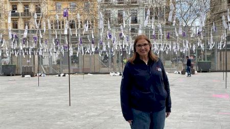 VIDEO | Reyes Martí regresa a Valencia: la burrianense dispara la mascletà del Día de la Mujer