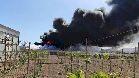 Incendio Monforte del Cid - Novelda