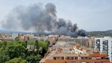 Se desata un nuevo incendio en la zona del cementerio de Castellón