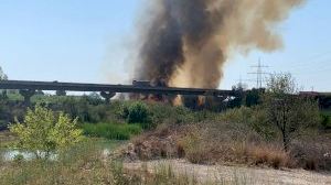 VÍDEO | La Guardia Civil corta la N-340 a la altura de Almazora por un incendio de vegetación que se ha desatado esta mañana VÍDEO | La Guardia Civil corta la N-340 a la altura de Almazora por un incendio de vegetación que se ha desatado esta mañana