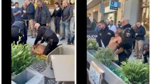 Terror en Sueca: un hombre armado con un cuchillo siembra el pánico en pleno centro