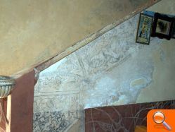 La Fundación Blasco de Alagón restaura las pinturas murales de la ermita del Sargar de Herbés - (foto 2) La Fundación Blasco de Alagón restaura las pinturas murales de la ermita del Sargar de Herbés - (foto 2)