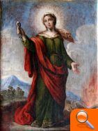 Gandia presenta los cuadros restaurados de Santa Ana y Santa Apolónia - (foto 3)