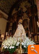 Aspe celebra con una eucaristía la festividad de la Virgen de las Nieves