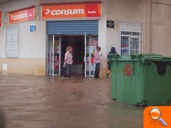 315 litros por metro cuadrado colapsan los Poblados Marítimos y el centro de la ciudad - (foto 10)