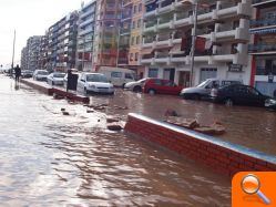 315 litros por metro cuadrado colapsan los Poblados Marítimos y el centro de la ciudad - (foto 3)