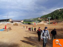 La estación de esquí de Javalambre recibió con fuerte viento a los integrantes de Centro Excursionista de Burriana - (foto 5) La estación de esquí de Javalambre recibió con fuerte viento a los integrantes de Centro Excursionista de Burriana - (foto 5)