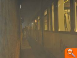 Más de 100 personas han participado en el simulacro de incendio de un metro en el túnel de Metrovalencia  - (foto 2)