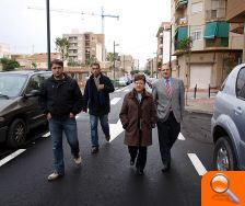 El Ayuntamiento de San Vicente finaliza las obras de reurbanización y modernización de la calle Joaquín Blume