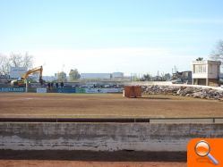 Comienzan los trabajos de demolición previos a la completa reforma del estadio Noulas - (foto 4)