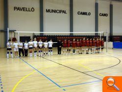 El Cadete del Club Voleibol La Nucía gana al  Santa Pola