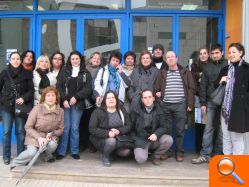 Alumnos del Taller de Empleo “T’Estime III- Treball amb solidaritat” visitan el Centro Ocupacional “La Salut” de Algemesí