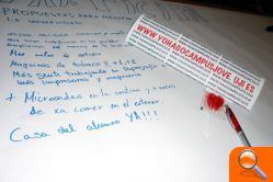 Arranca la pre-campaña electoral en la Universitat Jaume I con una recogida de propuestas por parte del alumnado - (foto 2)