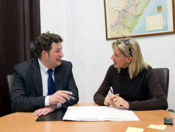 Pallardó atiende las demandas del portavoz popular en Morella, Guillermo Sangüesa, sobre implantación de TDT en la Pobleta de Morella