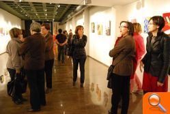 La Biblioteca acogerá hasta el día 12 la exposición con los trabajos del curso de pintura del Centro de Formación de Personas Adultas - (foto 4)