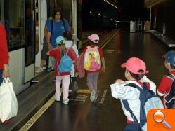  Cerca de seiscientos alumnos de la provincia de Alicante se suben este curso escolar al TRAM Ambiental 