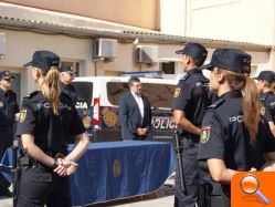 El subdelegado da la bienvenida a 15 nuevos agentes que se han incorporado a la Comisaría Provincial del Cuerpo Nacional de Policía - (foto 2)