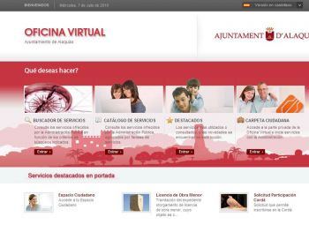 El ayuntamiento de Alaquàs pone en marcha la oficina virtual para la realización de trámites por internet