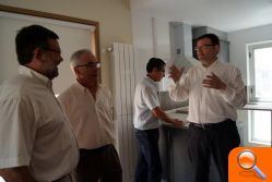 Antonio Lorenzo y Ximo Puig visitan las dependencias del nuevo cuartel de la Guardia Civil de Morella - (foto 3)