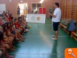 La actividad “Mediterráneo Cuna de Biodiversidad”  en la  Escola d’Estiu 