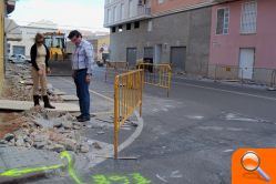 Almassora inicia con las obras de la calle Constitución el primer proyecto del Plan de Acción Comercial