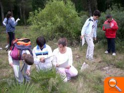 Escolares de Xàbia descubren la riqueza medioambiental del Parque Natural del Montgó