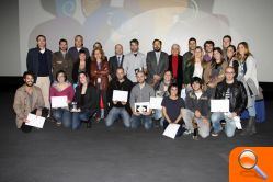 Entrega de premios de la séptima edición del certamen universitario de creación audiovisual Proyecta 10