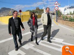 Lorente visita el asfaltado de caminos en Barbarroja