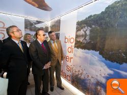 El presidente provincial inaugura la exposición itinerante Parajes Naturales Municipales de la provincia de Castellón