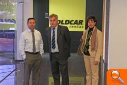 El alcalde visita Goldcar en su 25 aniversario