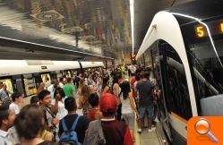 La red de tranvía de Metrovalencia ha desplazado cerca de 7 millones de viajeros durante el pasado año