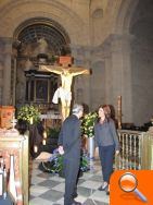 La iglesia de Santiago muestra el “Cristo del Consuelo” tras su restauración - (foto 2) La iglesia de Santiago muestra el “Cristo del Consuelo” tras su restauración - (foto 2)