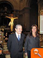 La iglesia de Santiago muestra el “Cristo del Consuelo” tras su restauración - (foto 3) La iglesia de Santiago muestra el “Cristo del Consuelo” tras su restauración - (foto 3)