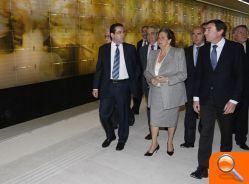 Rita Barberá y  Mario Flores visitan las obras del soterramiento de vías en Benimàmet y la nueva estación de Carolinas-Feria - (foto 2)