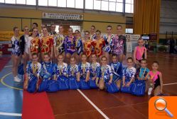 El Club Valencia Mar de Burjassot se alza con 15 medallas en el III Torneo Nacional de gimnasia aeróbica disputado en la localidad de Moncada