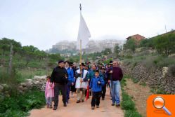 Los ciudadanos de Morella cumplen la tradición y van camino a Vallivana